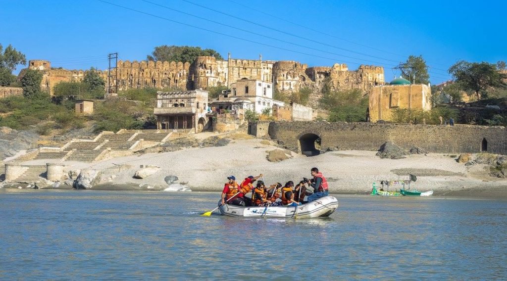 KP Tourism Rifting Kabul River