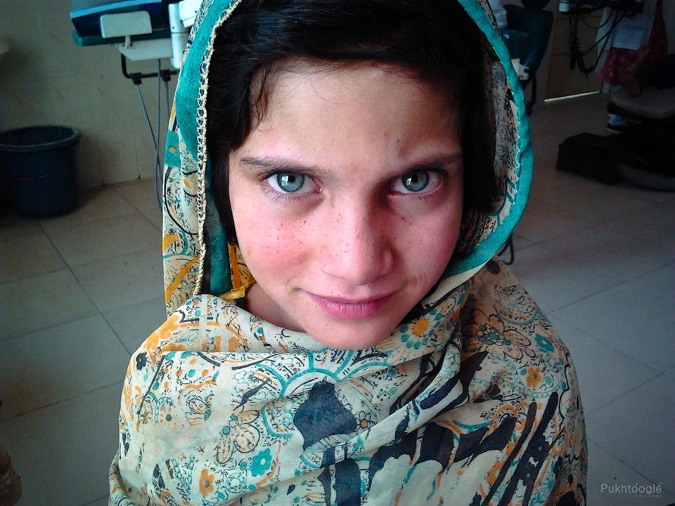 2. During a medical camp; a student from Peshawar captured this girl and th...